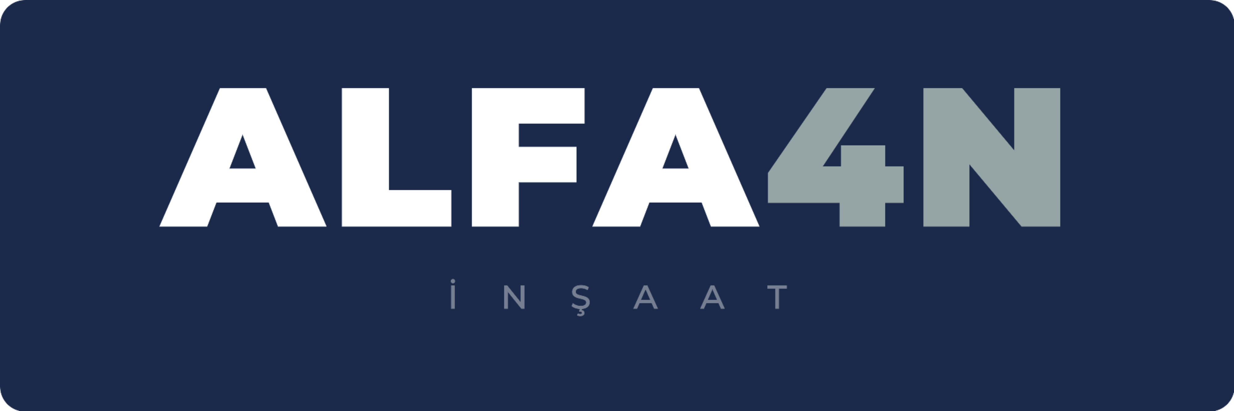 Alfa4N koyu zemin logo